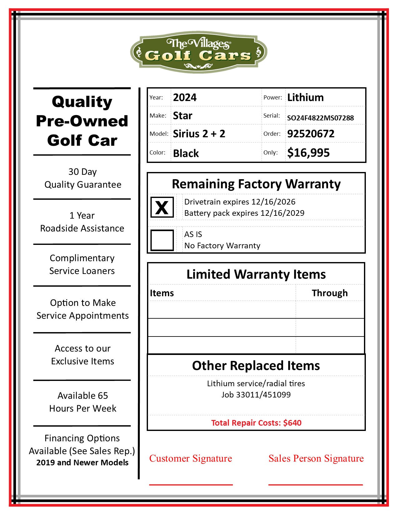 2024 Star Sirius 2+2 - Image 3